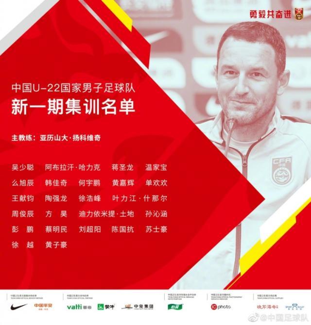 开云登录入口地址-U22国青备战杭州亚运会名单：阿布拉汗、么旭辰入选